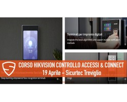 HIKVISION  CONTROLLO ACCESSI & CONNECT 6 TEAM presso filiale di Treviglio